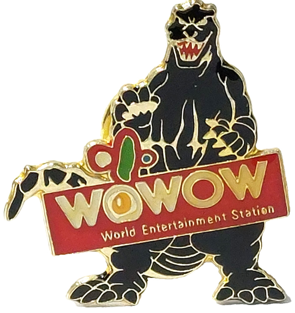 WOWOW "World Entertainment System" Lapel Pin