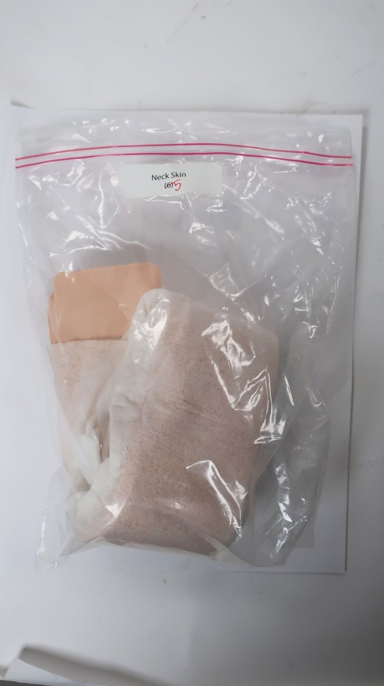 5 Laerdal SimMan 3G Neck Skin ~ New Open Box ~ Light Tone
