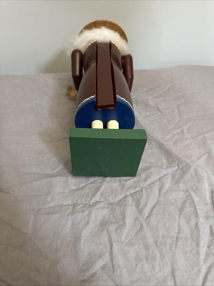Vintage Wooden Nutcracker 14”