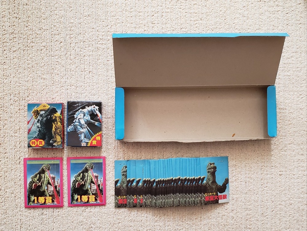 Toho Giant Monster 1984 Mini Card Box