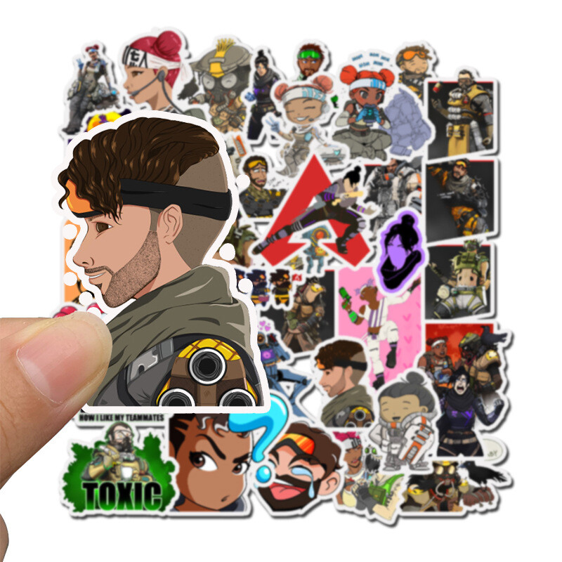 50 PCS APEX Legends Game Stickers