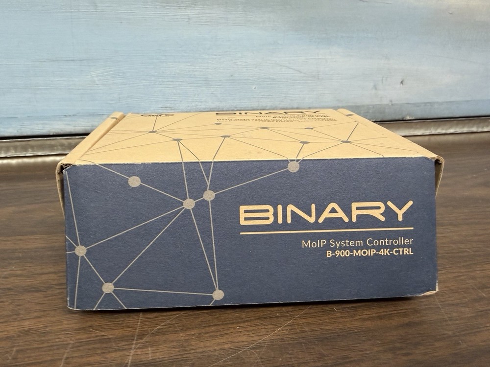 Binary B-900-MOIP-4K-CTRL System Controller | New in Box |