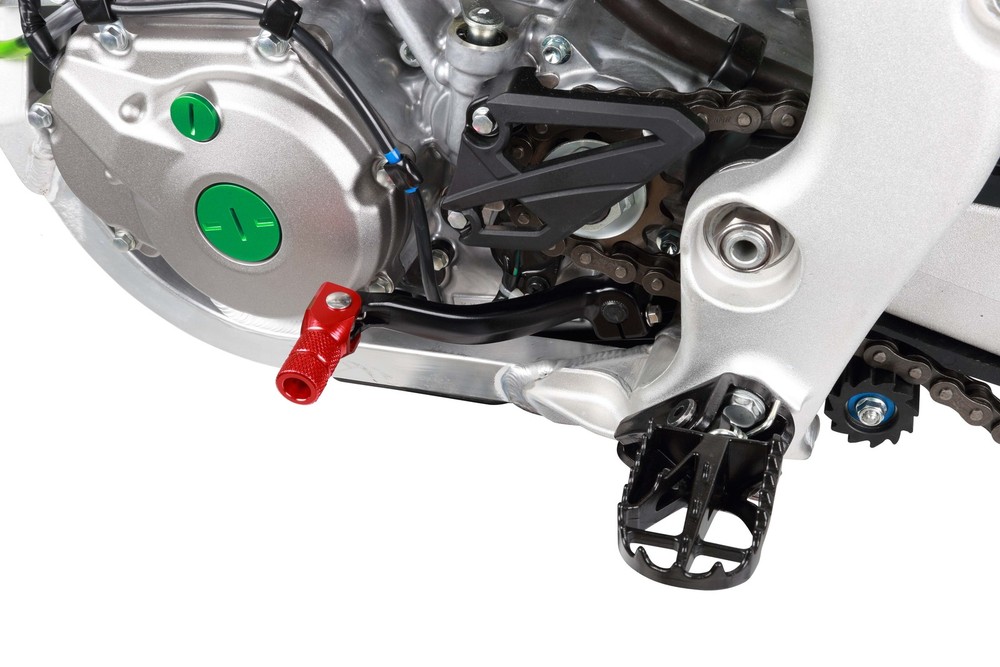 ZETA Forged Shift Lever - Red - Shift Levers