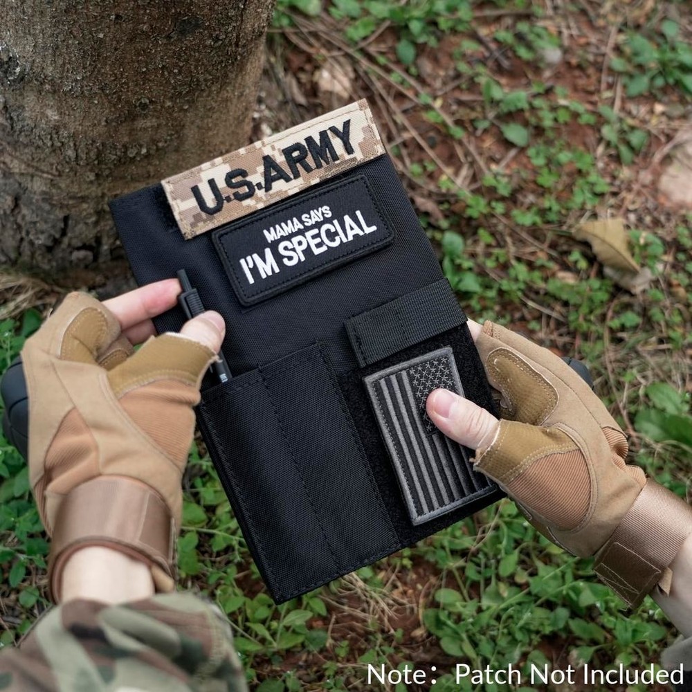 Tactical Molle Notebook Cover Protector Outdoor Personalized Durable