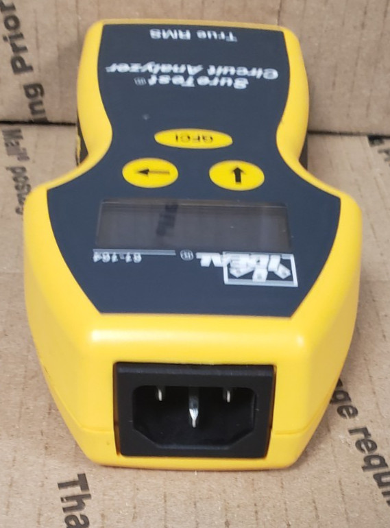 Ideal 61-164 SureTest Circuit Analyzer True RMS (TURNS ON)