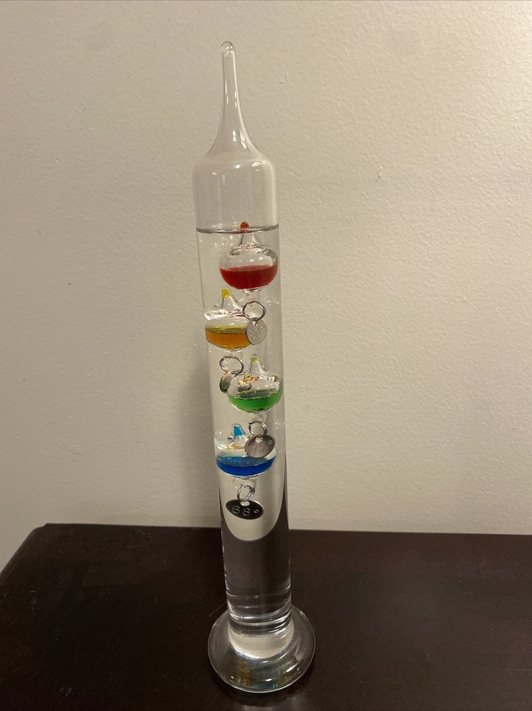 GALILEO THERMOMETER 11 3/4” TALL