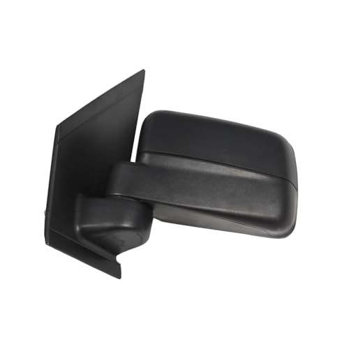 Black Left Side Mirror Assembly Compatible with 2011-2013 Transit Connect Side
