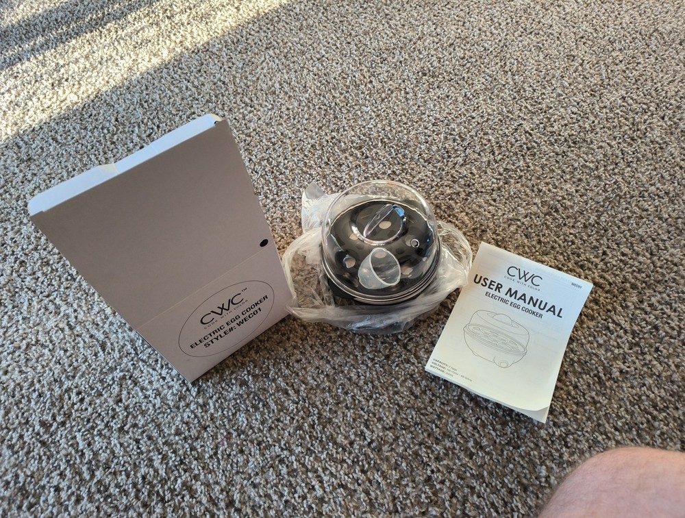 CWC Electric Egg Cooker Style#: WEC01