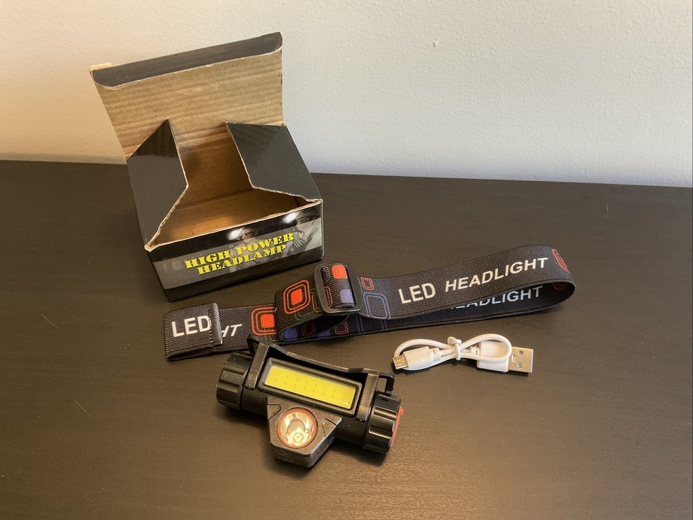 High Power LED Headlamp Bright Adjustable Light