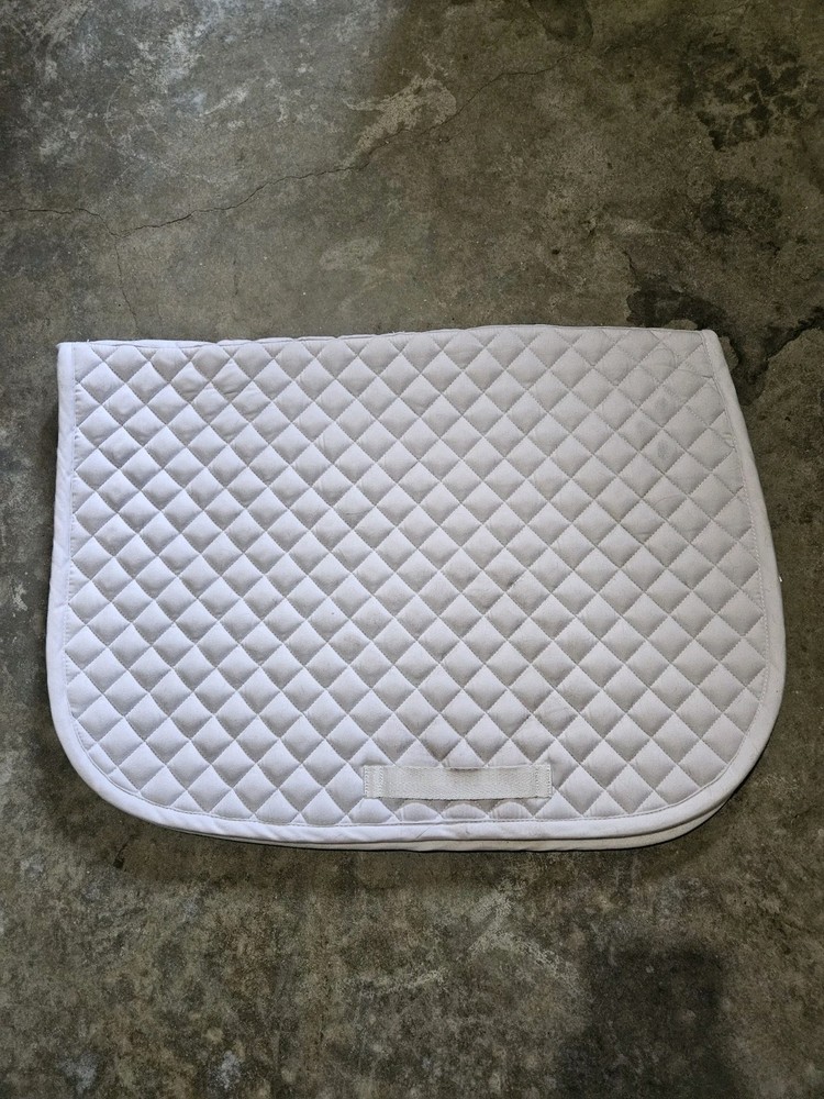 Schneiders White All Purpose Saddle Pad