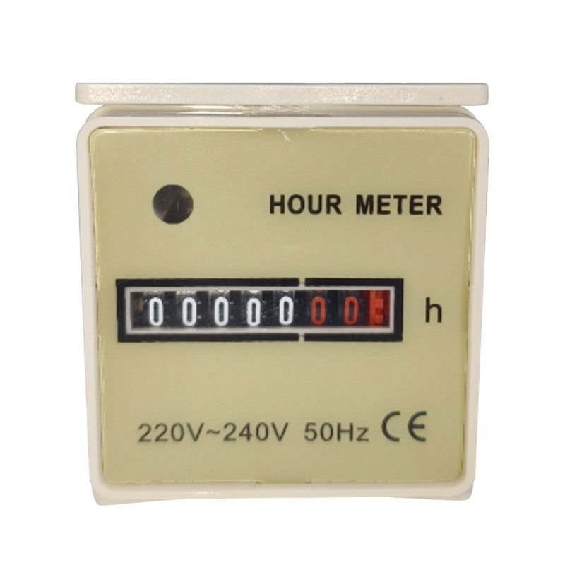 220V-240V Hour Meter Industrial Hour Meter Easy Installation Accurate