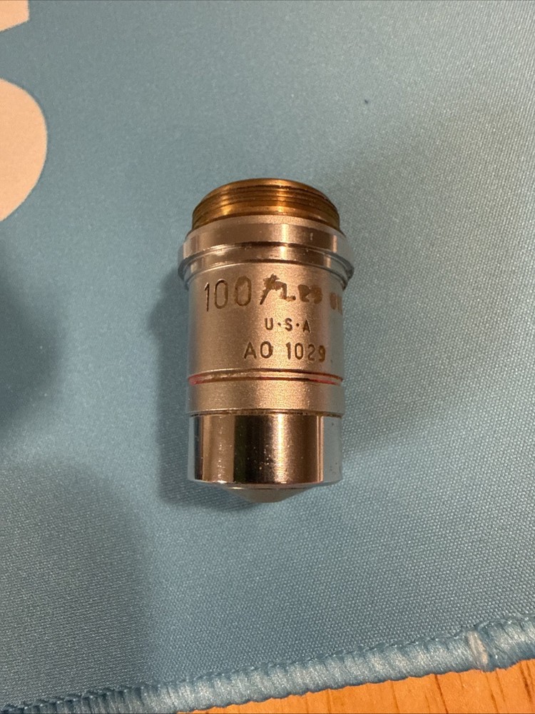 Plan Achro Microscope Lens Set Of 4