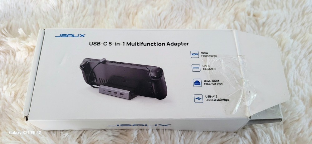 JSAUX USB-C 5-In-1 Multifunction Adapter HB0602✍️✍️