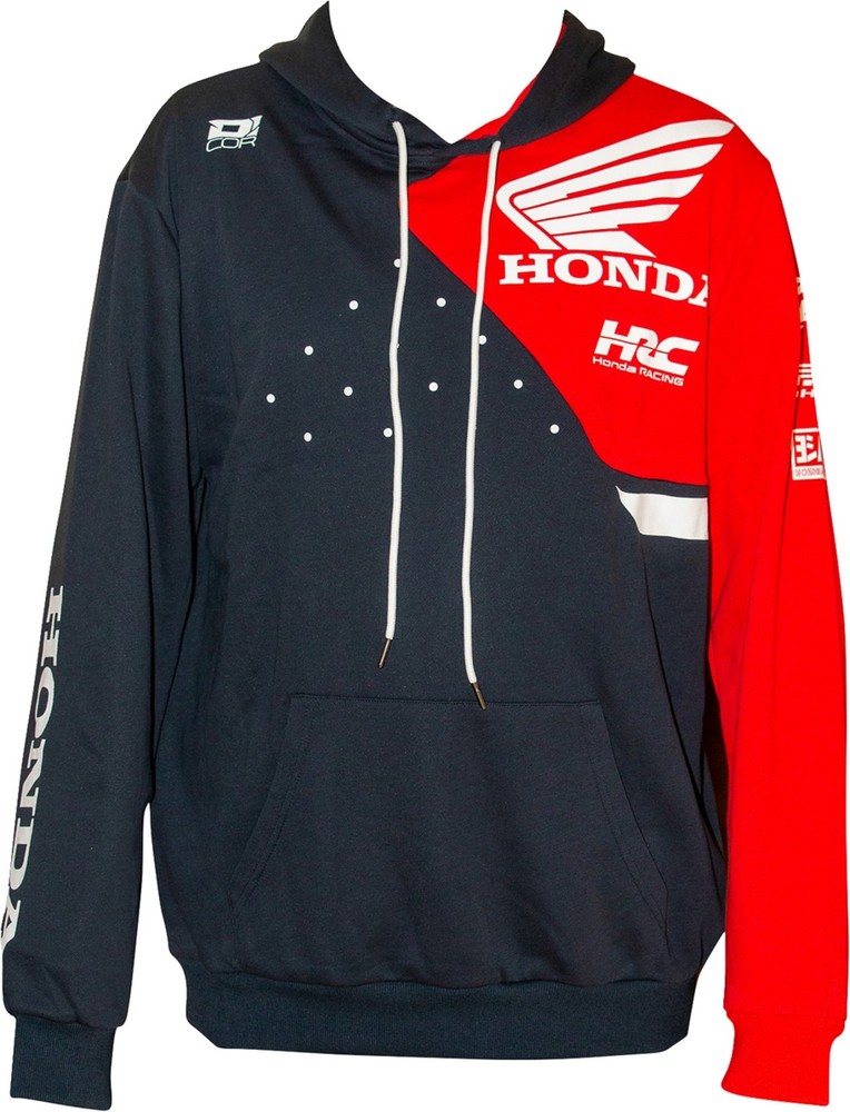 D'Cor Visuals Honda Team 2 Mens Pullover Sweatshirt Navy