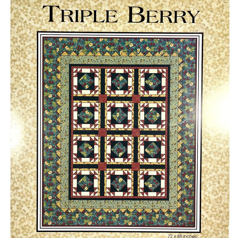 Thimbleberries Triple Berry Quilt PATTERN LJ92307 by Lynette Jensen