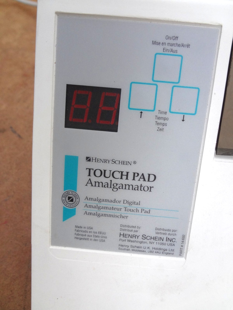 Henry Schein Touchpad Amalgamator Model TP-103