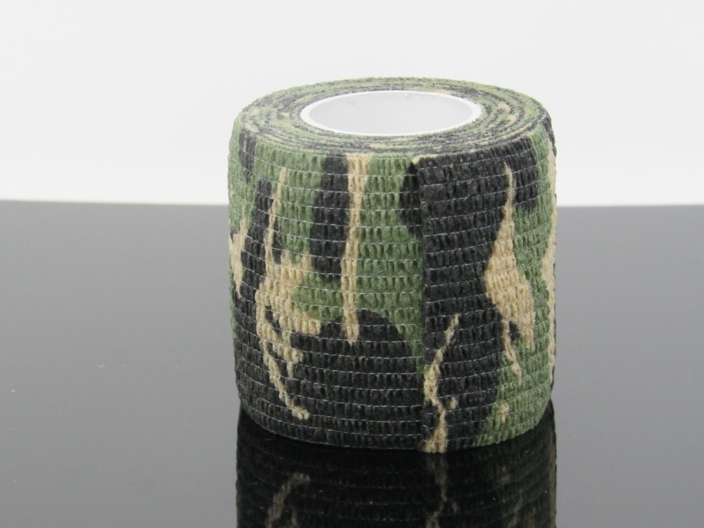 Helios Cohesive Wrap - 12 per box - Green Camouflage