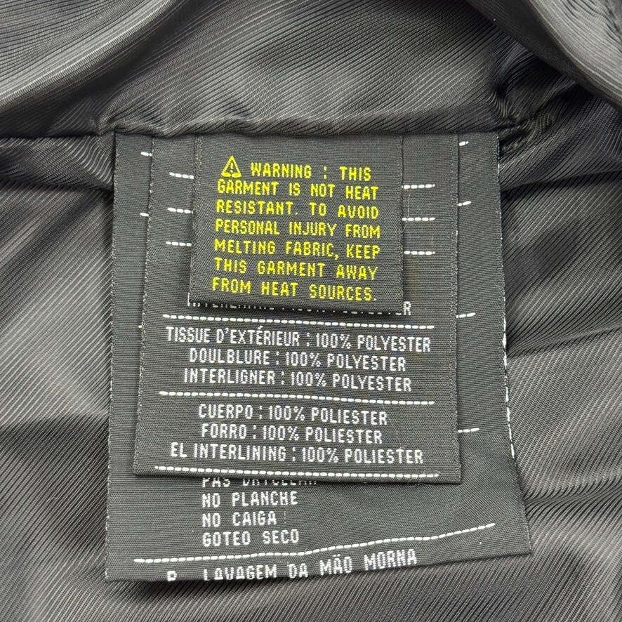 Harley Davidson Insulated Pants Stirrup Style Large Polyester Button Snap Fly