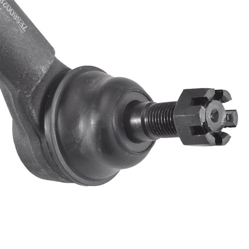 - 6pc Front Tie Rod Ends 4 Inner & Outer Tie Rod Ends 2 Boots Kit Replacement