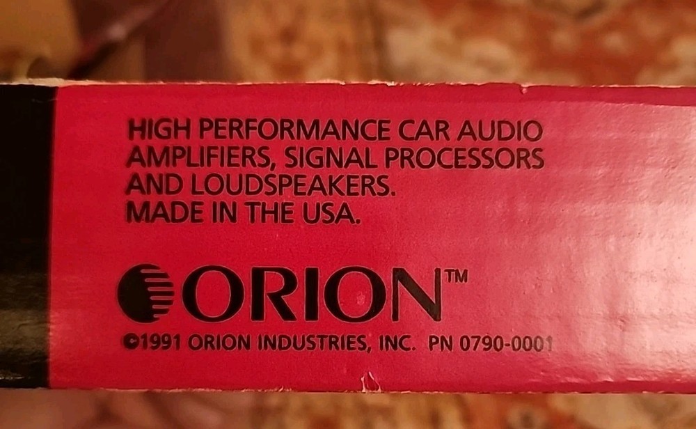 Orion 300 PHD Model 4695683 140 db