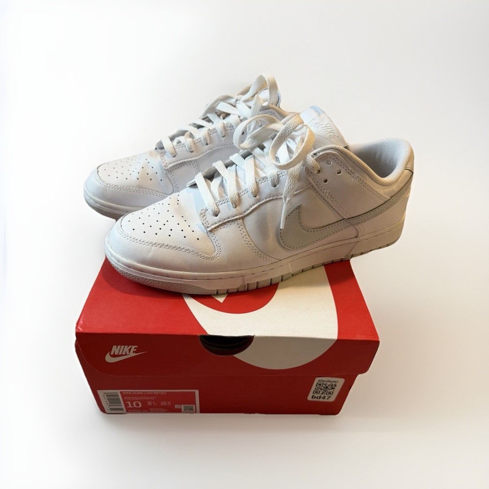 Nike Dunk Low Pure Platinum Size 10
