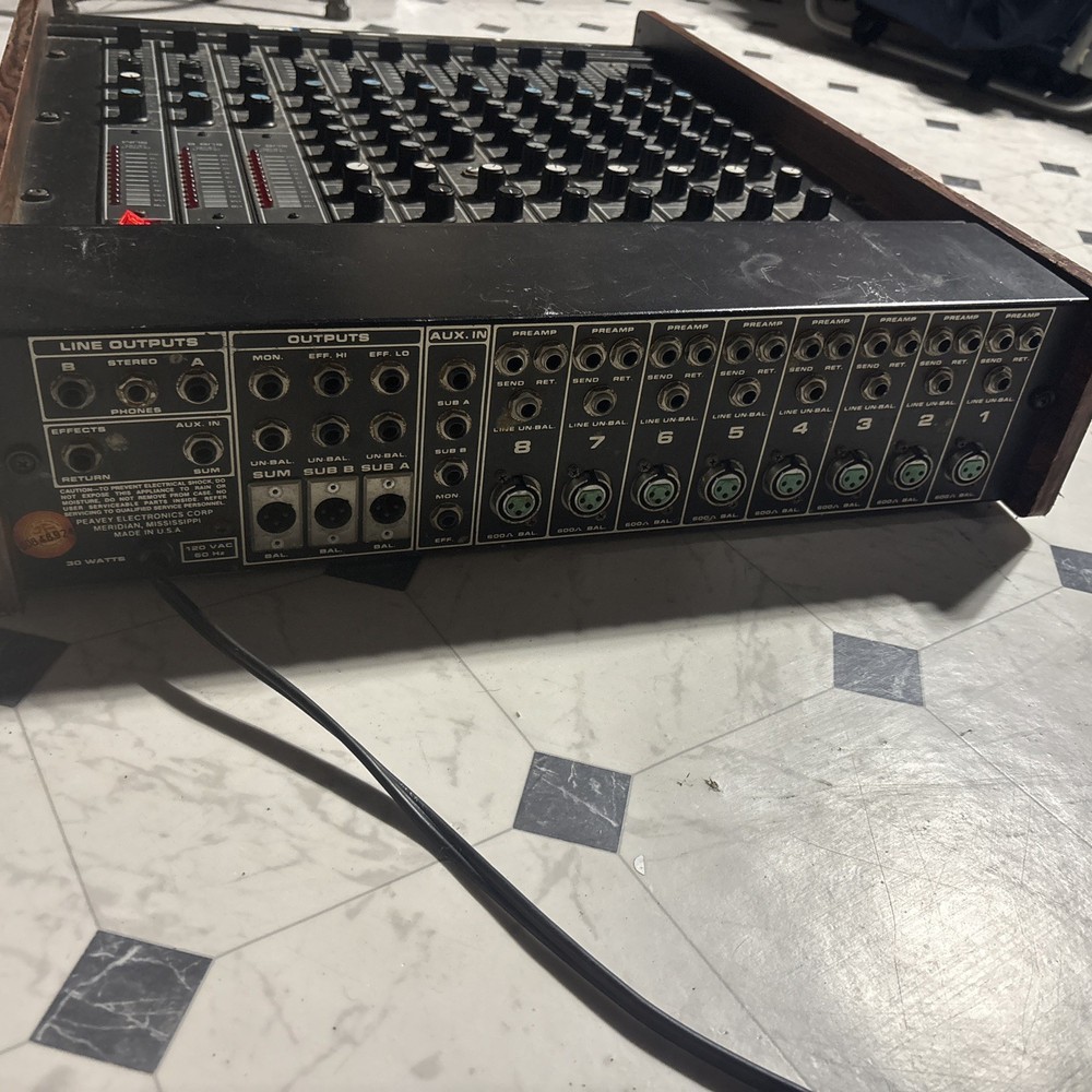 peavey mark 2 series stereo mixing system