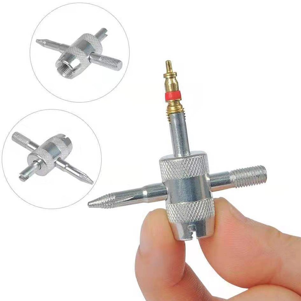 43-Piece Car Tyre Valve Removal Tool Valve Cores Tire Wrench Repair Tools Kit