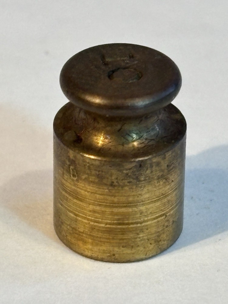 10g Replacement Brass Scale Weight Vintage    #4