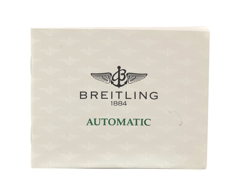 Breitling Automatic Booklet Manual