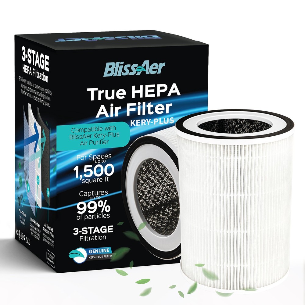 HEPA Replacement Filter - Compatible with Kery Plus Air Purifier for Home - P...