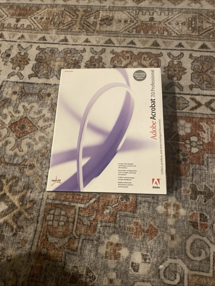Adobe Acrobat 7.0 Professional - Windows 22020213
