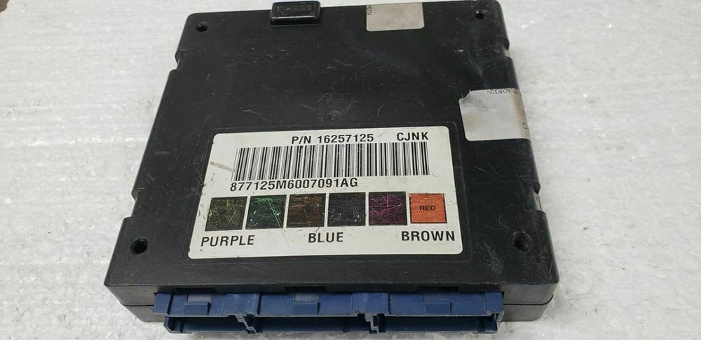 Programmed 1998-2000 Blazer S10 BCM 16257125 | Plug & Play