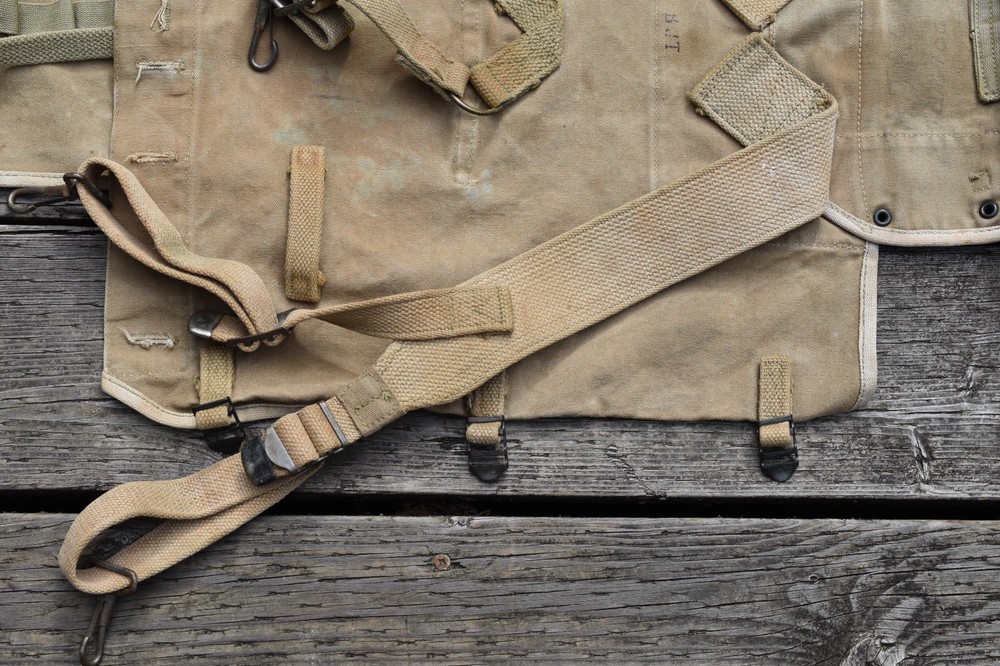 WW1 Haversack Field pack US Army Khaki