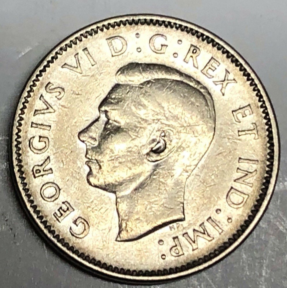 # C6348 CANADA COIN, 5 CENTS 1938