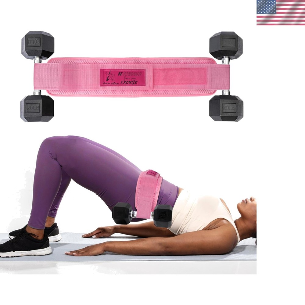 Hip Thrust Belt,Booty Belt for Hip Thrust,Hip Belt Pad for Glute Bridge Butt ...