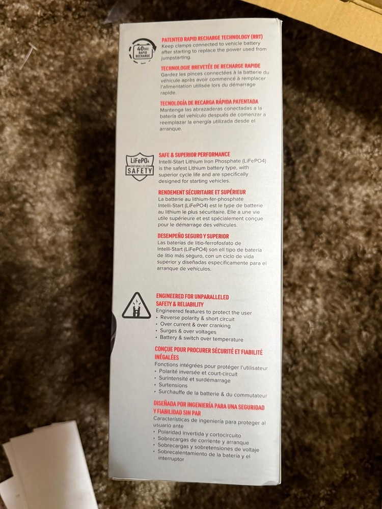 Projecta Intelli-Start 12v Jump Starter