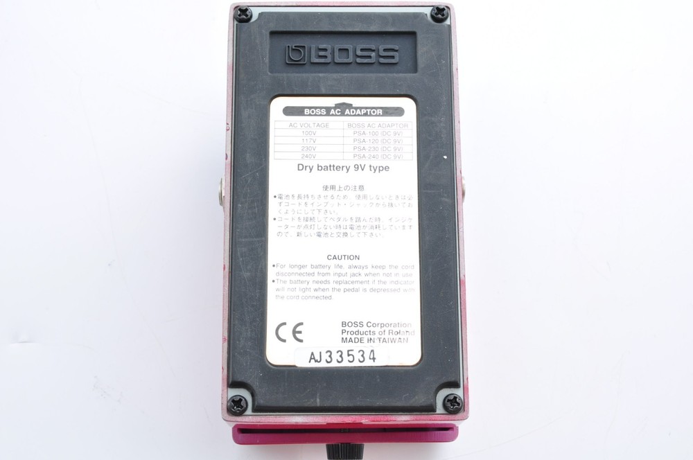 Boss XT-2 Xtortion Distortion 1996 Working AJ33534