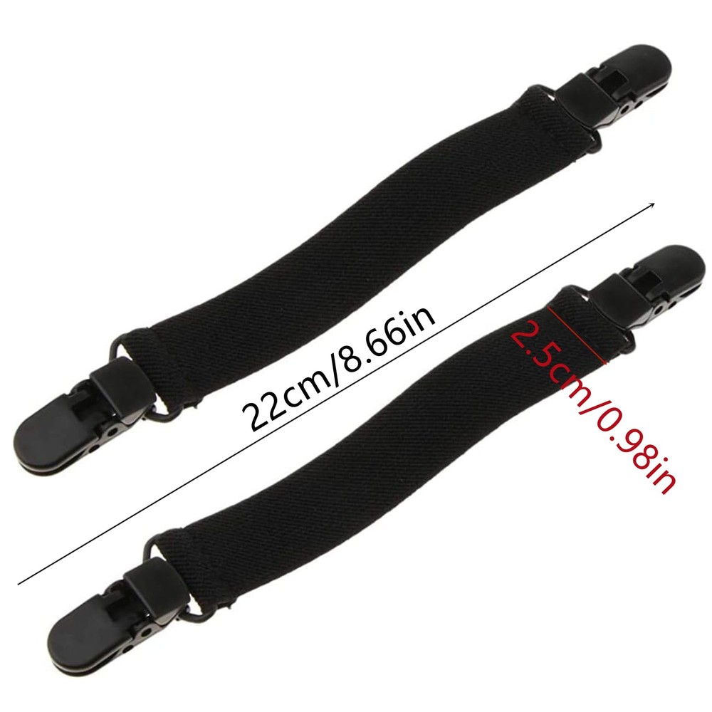 4 Pcs Boot Straps for Cowboy Boots, Adjustable Boot Clips Boot Straps Clips, ...