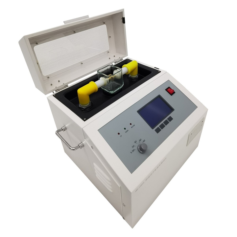 110V Insulation Oil Dielectric Strength Tester Performance Test With Printer