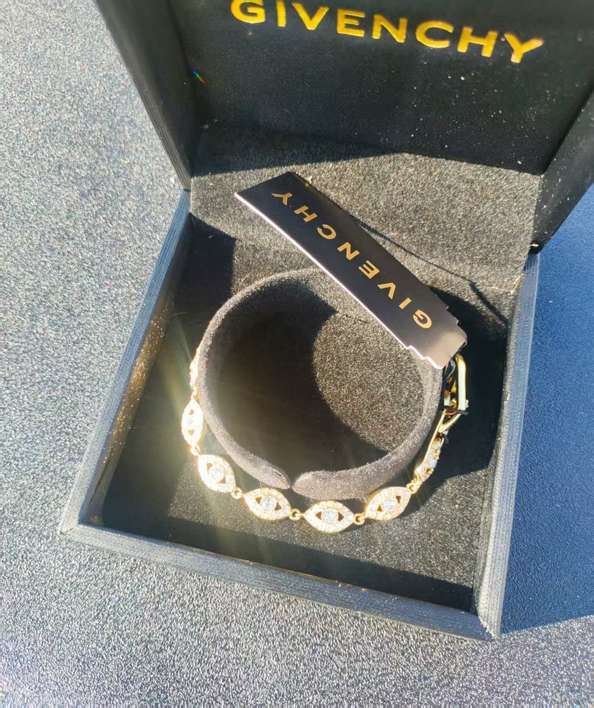 Givenchy Crystal Flex Bracelet Gold