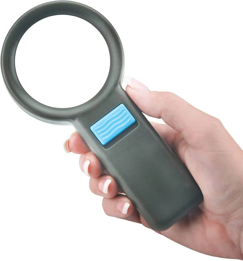 3x 10 LED Illuminated Pocket Magnifier