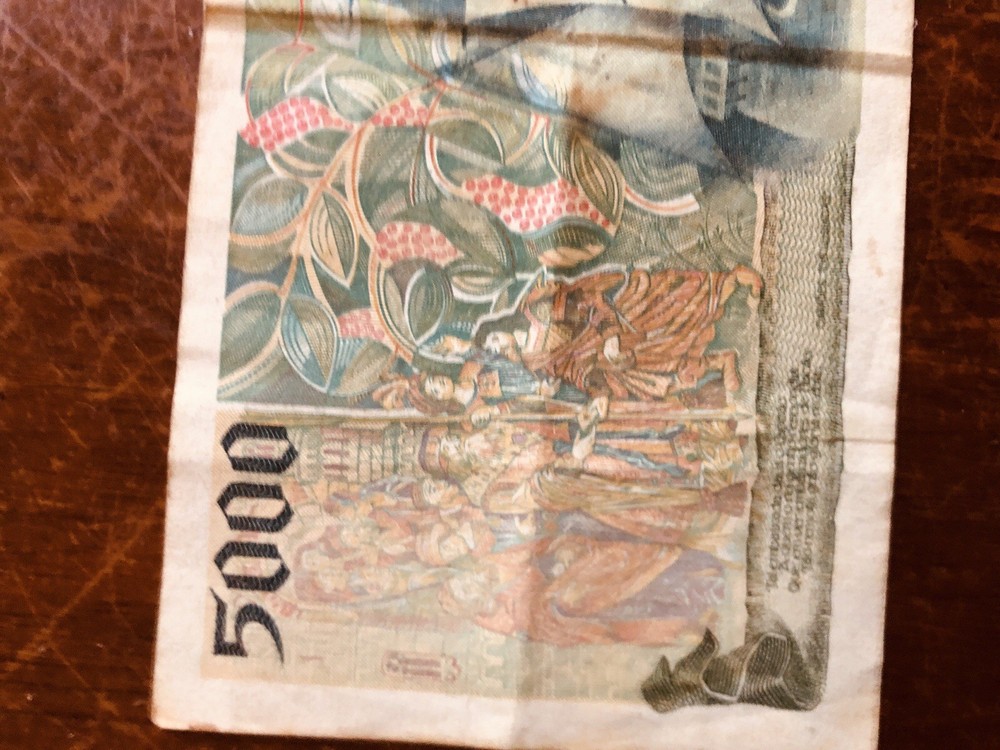 5000 Portugueses Escudo Note