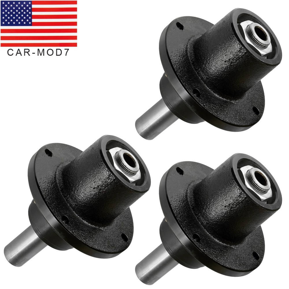 3 Pack Spindle Assembly For Scag 32" 26" 48" 52" 61" 72" Deck 46020 461663