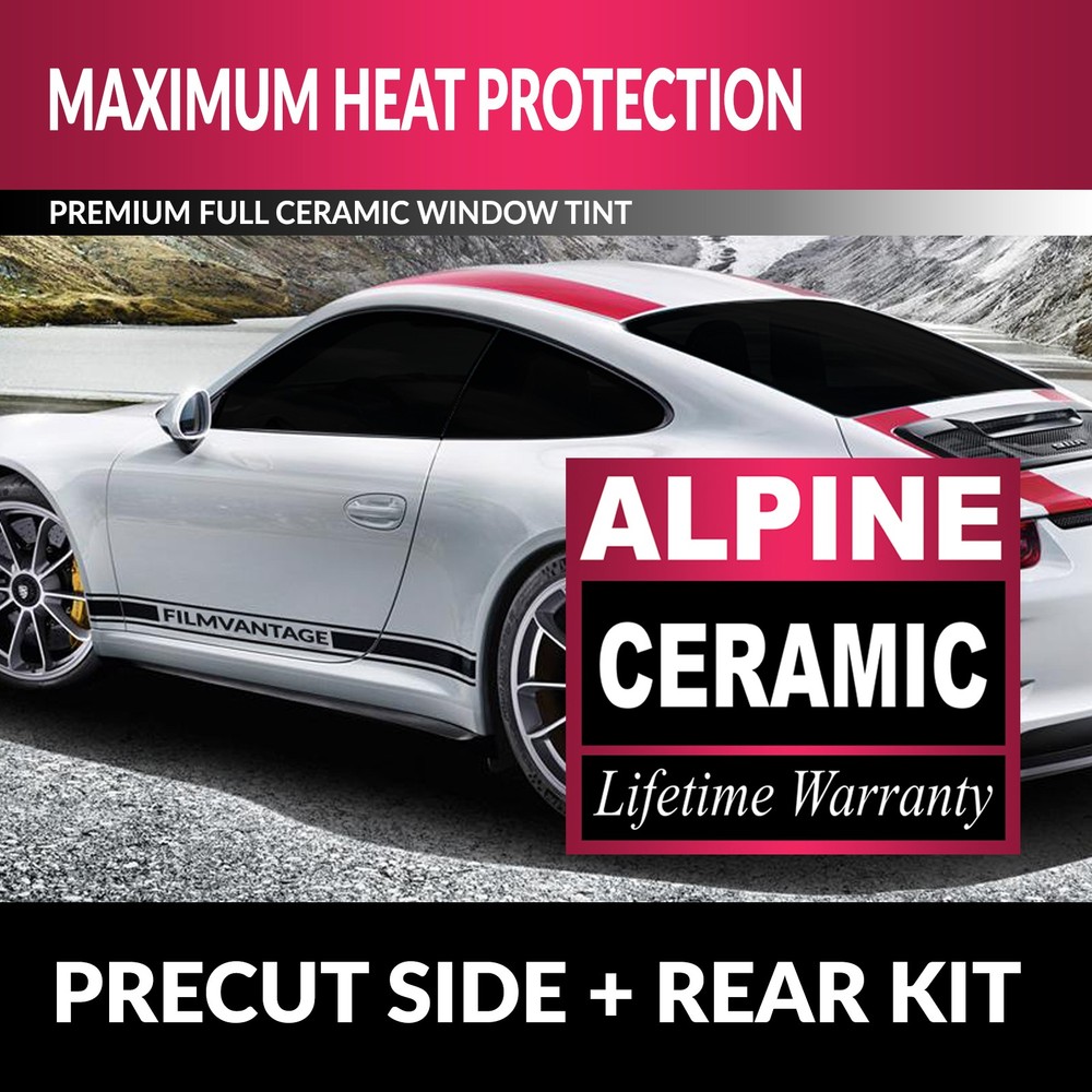 ALPINE CERAMIC PRECUT WINDOW TINT KIT FOR MERCEDES E WAGON 18-23 SIDE + REAR