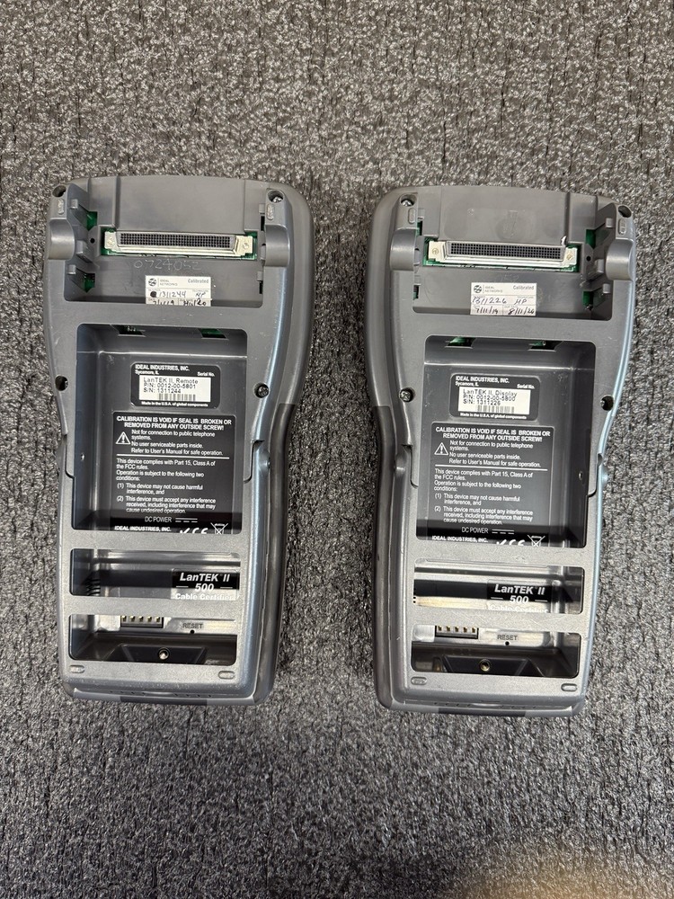 Ideal LanTEK II Cable Certifier Tester 500 MHz Testing Unit "READ"