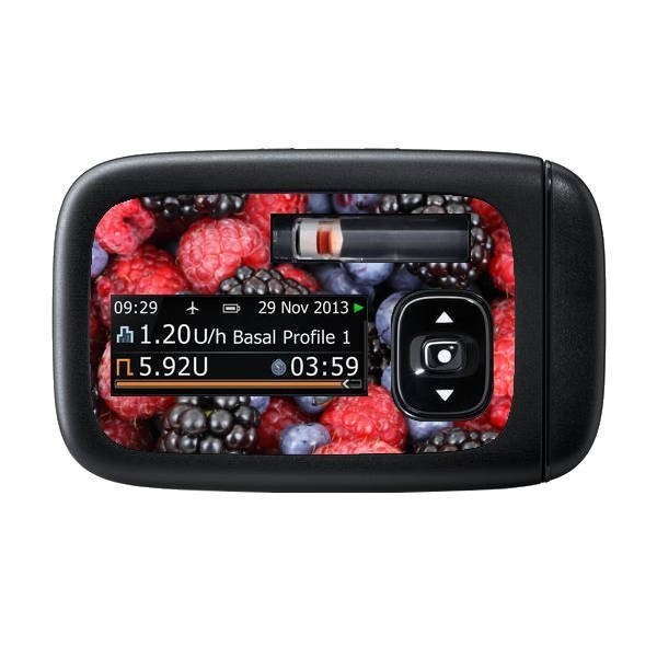 Sticker/Accu-Chek Insight Sticker - Red Berries Diasticker