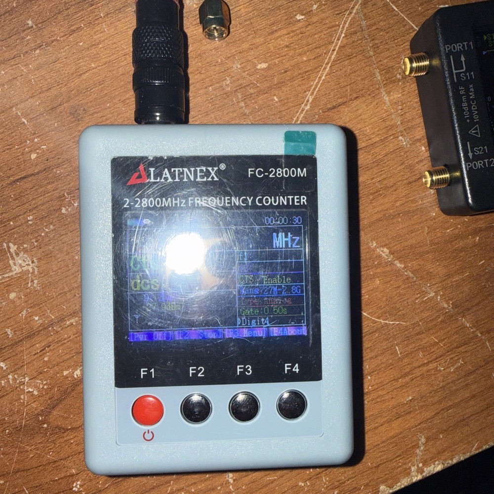 FC-2800m Frequency Counter AND NanoVNA