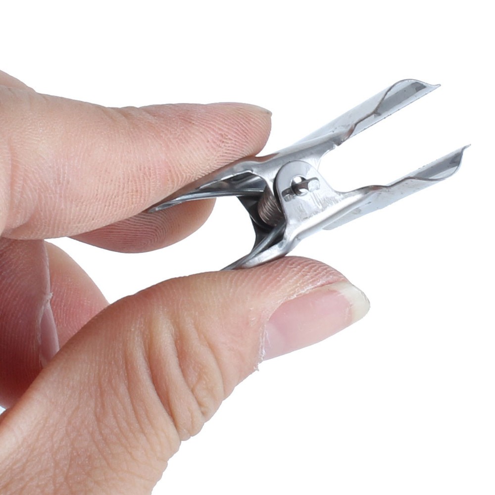 5 x Spring Loaded 1.5" Width Binder File Paper Clips Clamps