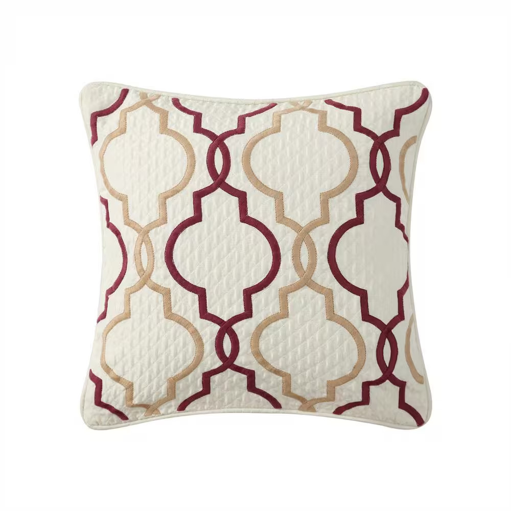 Lewiston Multicolored 16 In. X 16 In. Decorative Pillow