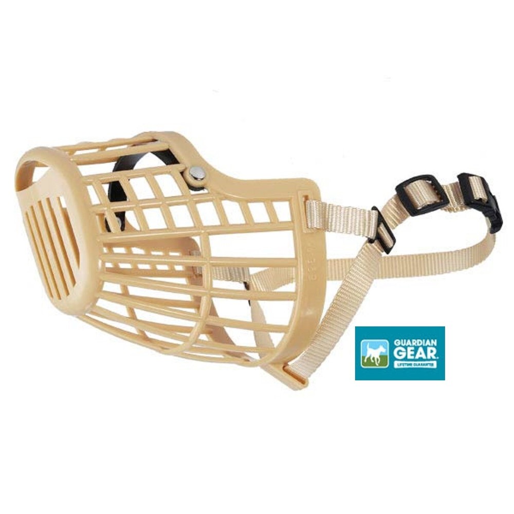 Guardian Gear SMALL DOG Quick Fit/Release Training Safety CAGE BASKET MUZZLE